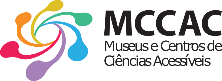 Marca do grupo Museus e Centros de Ciências Acessíveis.