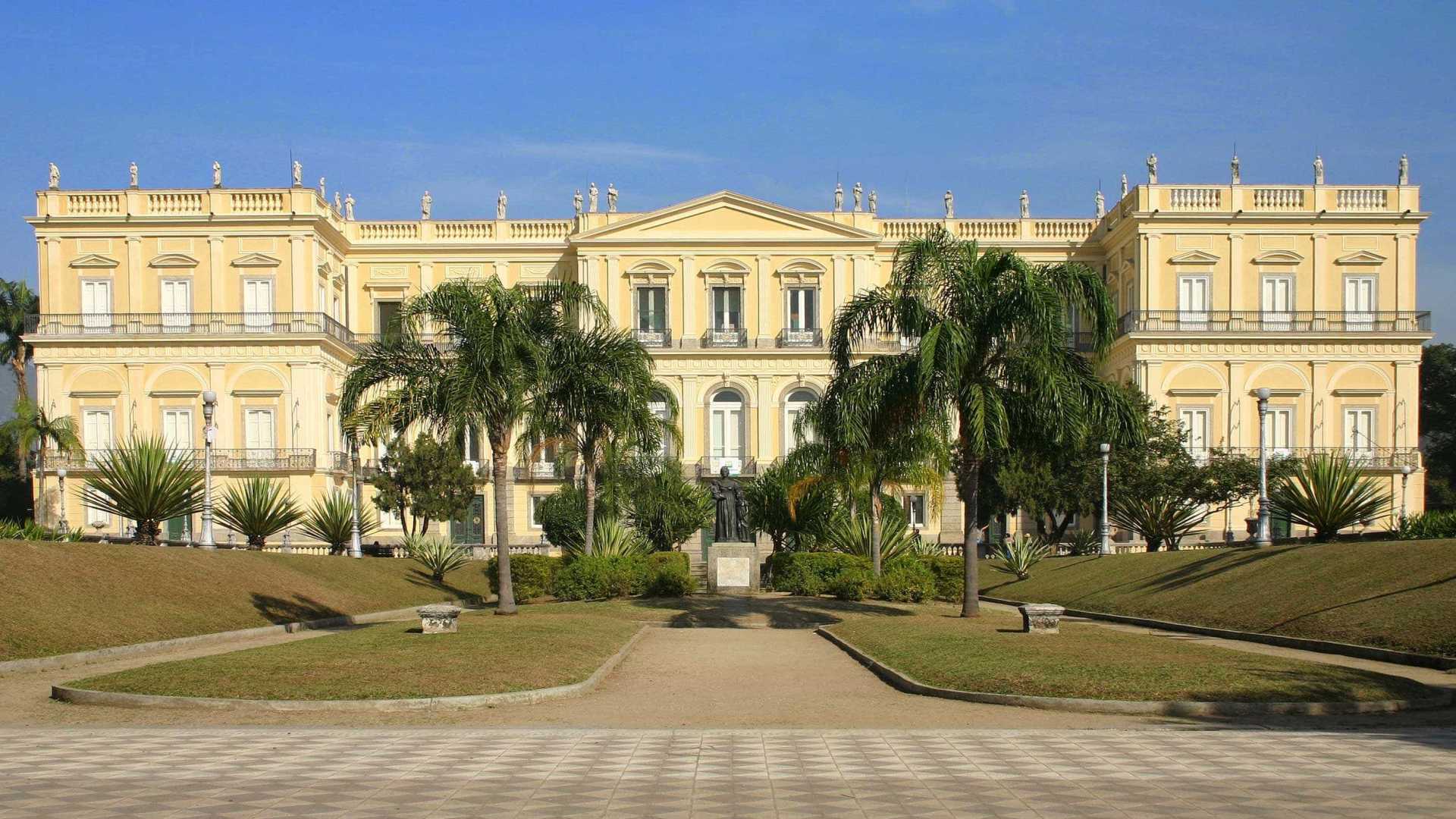 Fachada do Museu Nacional